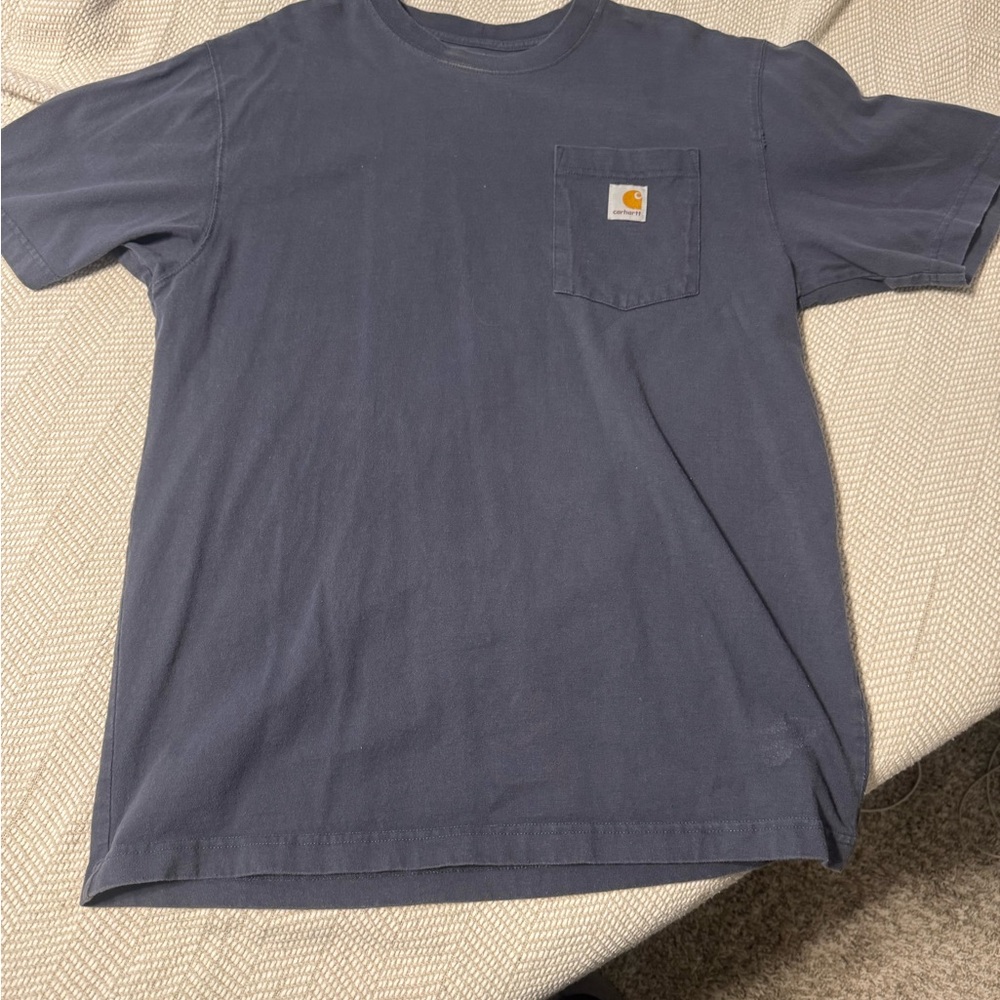 Carhartt Men's Blue Pocket T-Shirt
